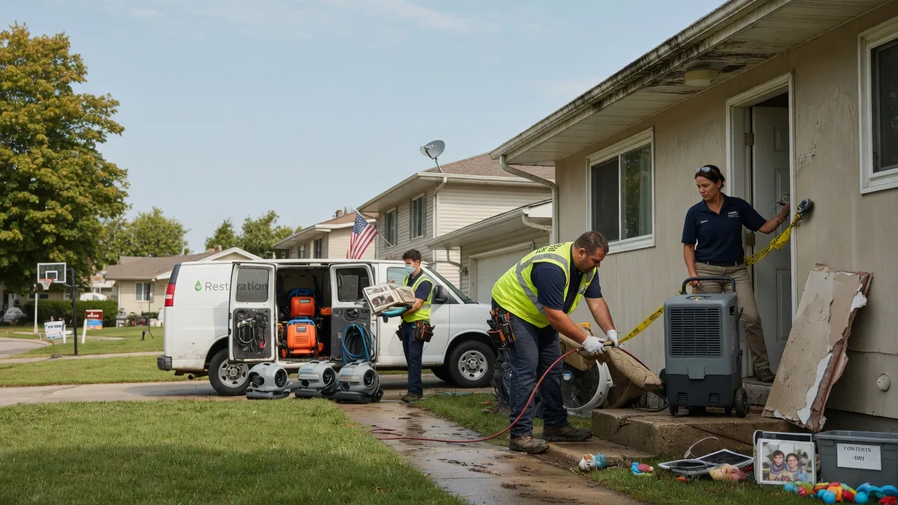 Water Damage Restoration in Pella, IA near me